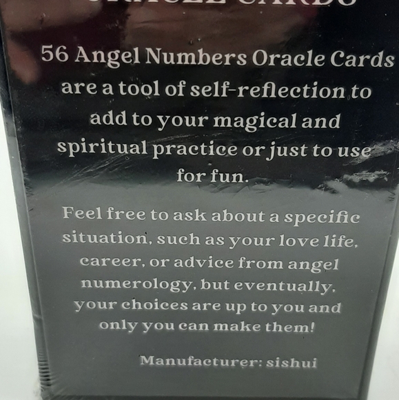 Angel Number ORACLE DECK Tarot Cards Friends Fortune Brand New Sealed English - Picture 5 of 5